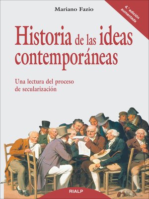 cover image of Historia de las ideas contemporáneas